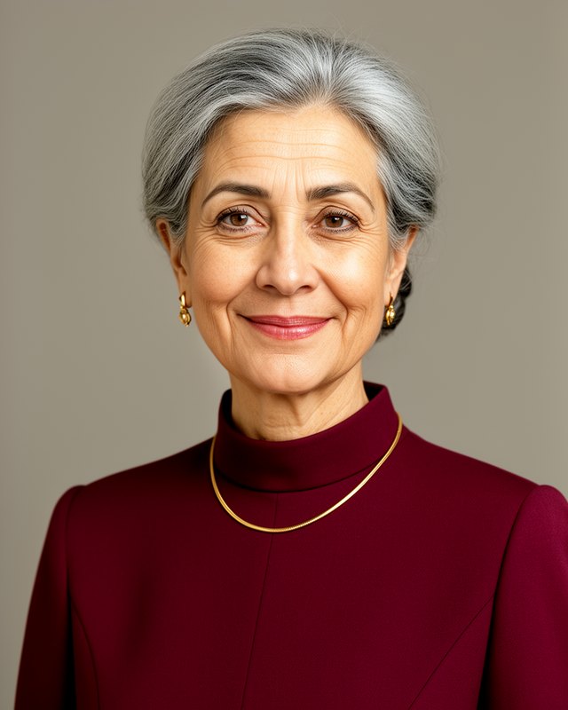 Anara Toktarova, official portrait